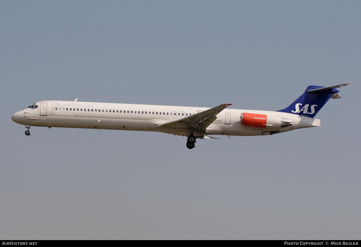 Aircraft Photo of OY-KHR | McDonnell Douglas MD-81 (DC-9-81) | Scandinavian Airlines - SAS | AirHistory.net #25790