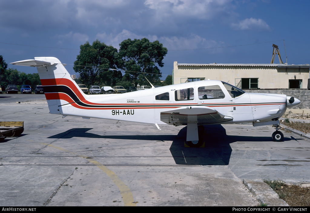 Aircraft Photo of 9H-AAU | Piper PA-28RT-201 Arrow IV | AirHistory.net #25796