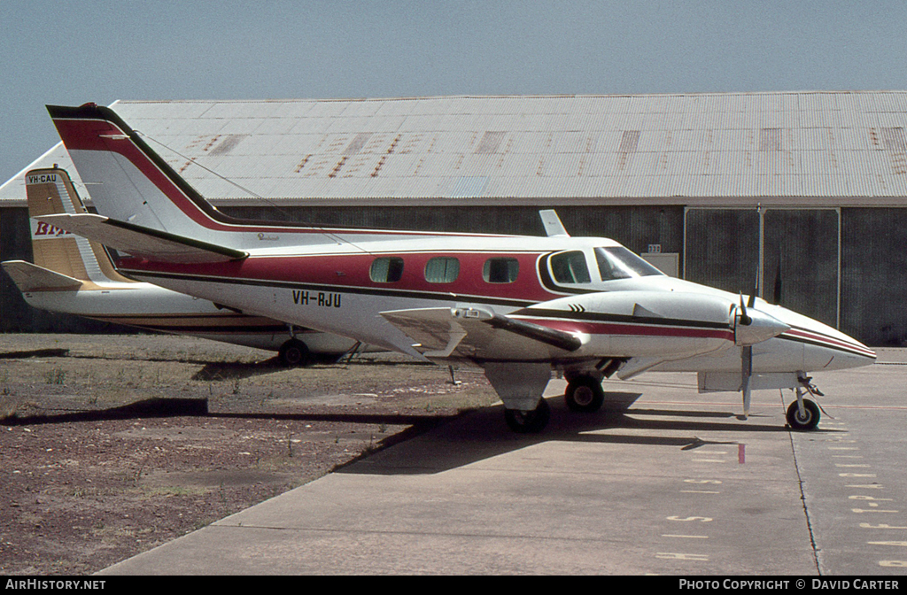 Aircraft Photo of VH-RJU | Beech B60 Duke | AirHistory.net #25831