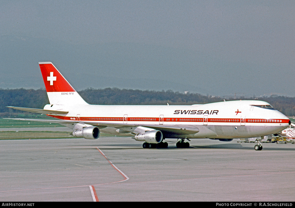 Aircraft Photo of HB-IGB | Boeing 747-257B | Swissair | AirHistory.net #25877