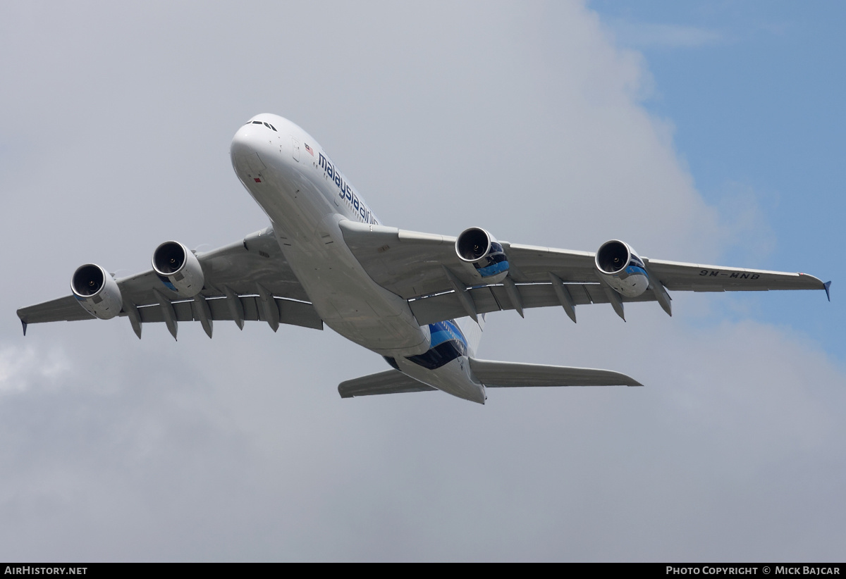 Aircraft Photo of F-WWAJ | Airbus A380-841 | Malaysia Airlines | AirHistory.net #25902