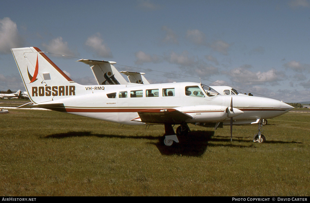 Aircraft Photo of VH-RMQ | Cessna 402C Utililiner | Rossair | AirHistory.net #25926