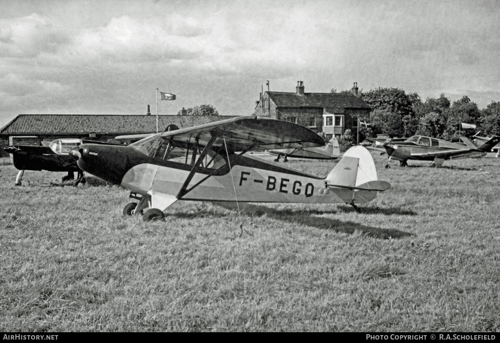 Aircraft Photo of F-BEGQ | Piper PA-12 Super Cruiser | AirHistory.net #25951