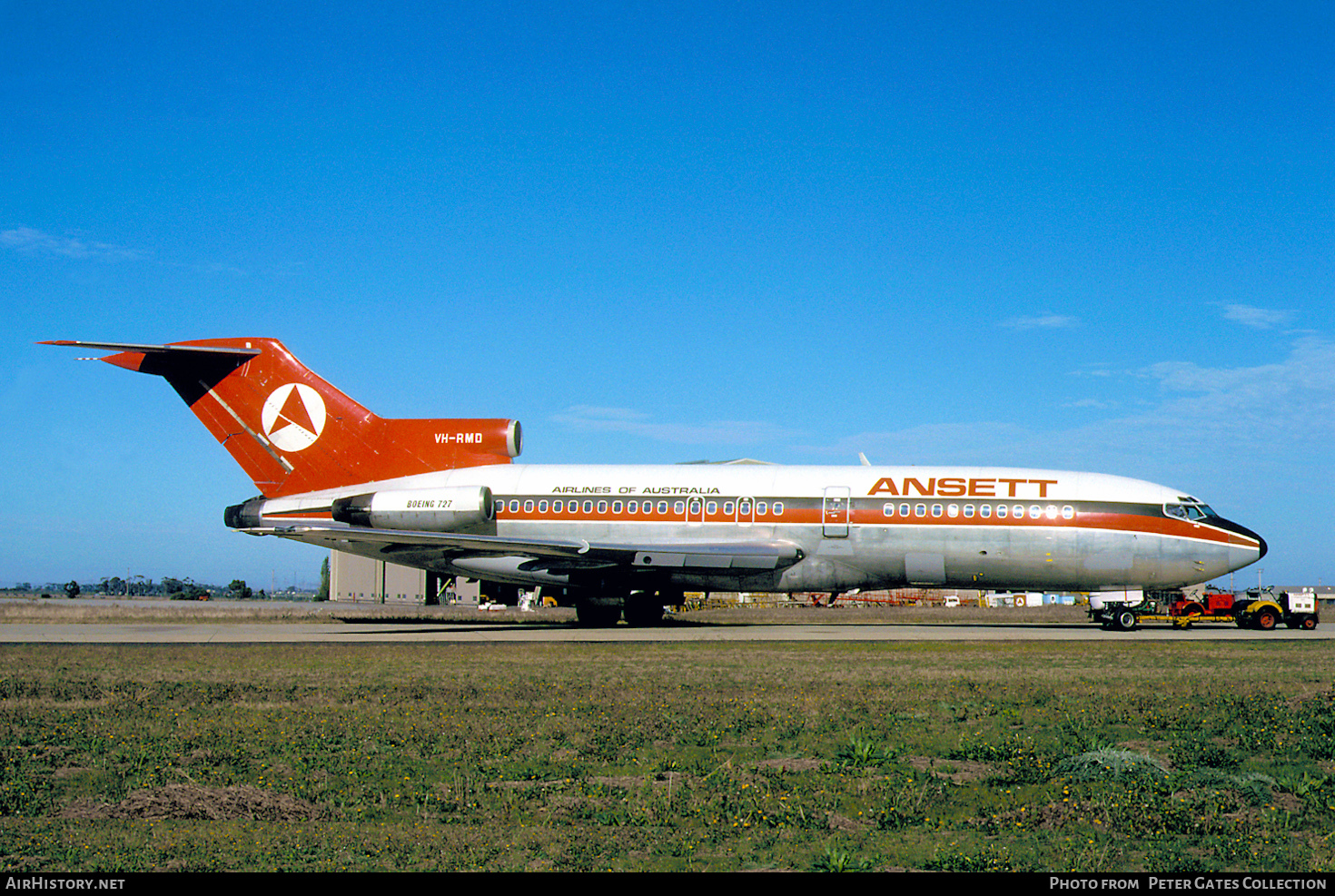 Aircraft Photo of VH-RMD | Boeing 727-77 | Ansett Airlines of Australia | AirHistory.net #25957