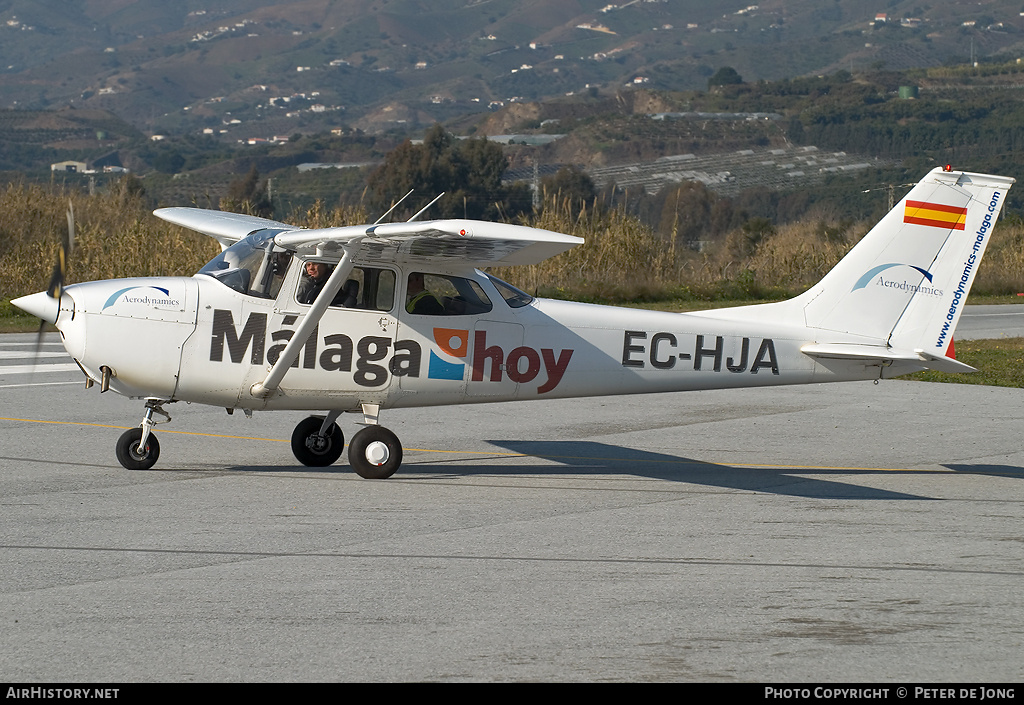 Aircraft Photo of EC-HJA | Reims F172H Skyhawk | Aerodynamics Malaga | AirHistory.net #25965