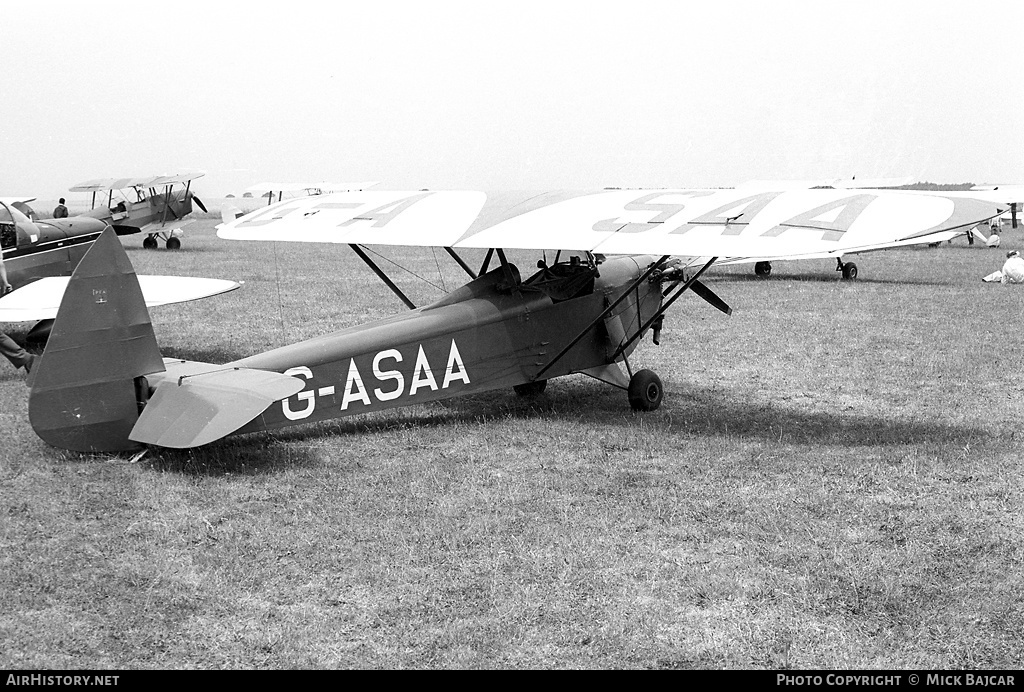 Aircraft Photo of G-ASAA | Phoenix Luton LA-4A Minor | AirHistory.net #25968