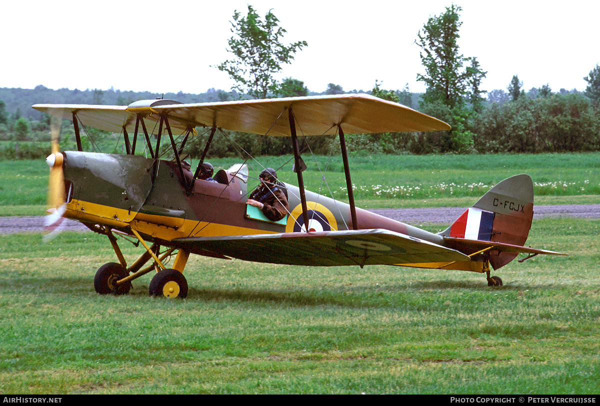 Aircraft Photo of C-FCJX / 4310 | De Havilland D.H. 82C Tiger Moth II | Canada - Air Force | AirHistory.net #25982