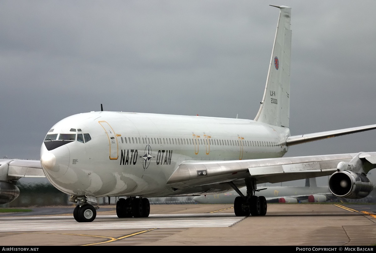 Aircraft Photo of LX-N20000 | Boeing CT-49A (707TCA / 707-300) | Luxembourg - NATO | AirHistory.net #25993