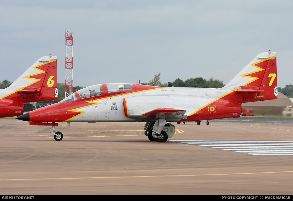 Aircraft Photo of E.25-38 | CASA C101EB Aviojet | Spain - Air Force | AirHistory.net #25999