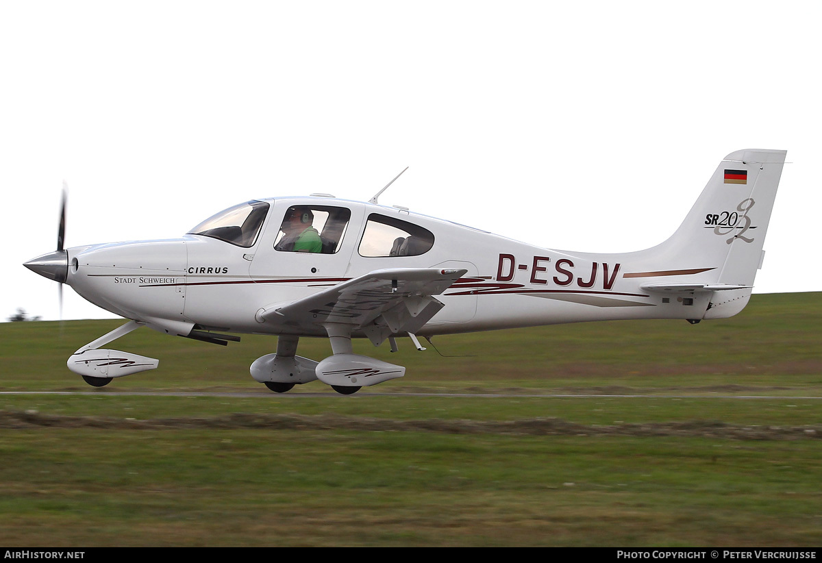 Aircraft Photo of D-ESJV | Cirrus SR-20 G2 | AirHistory.net #26012