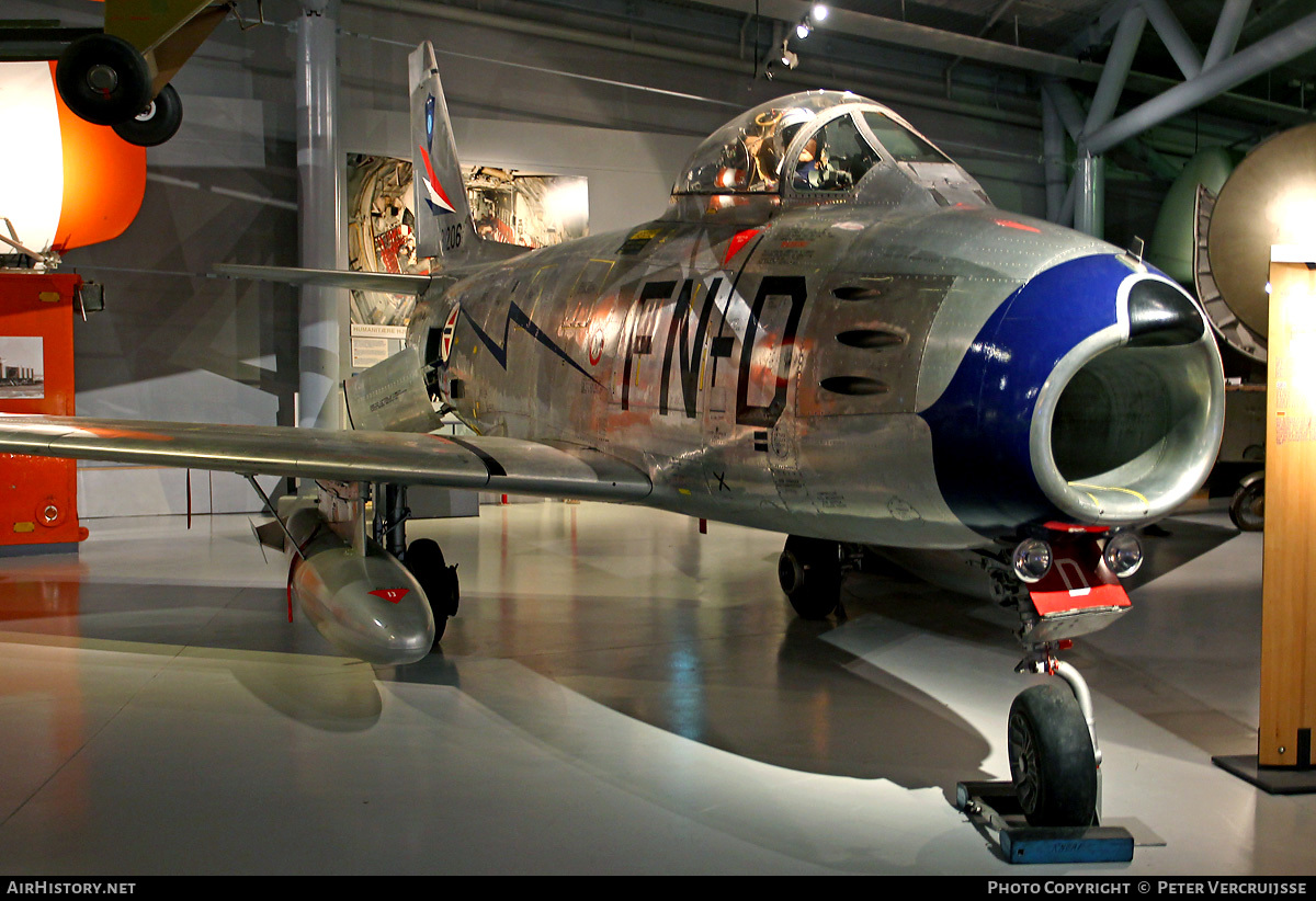 Aircraft Photo of 31206 | North American F-86F Sabre | Norway - Air Force | AirHistory.net #26051