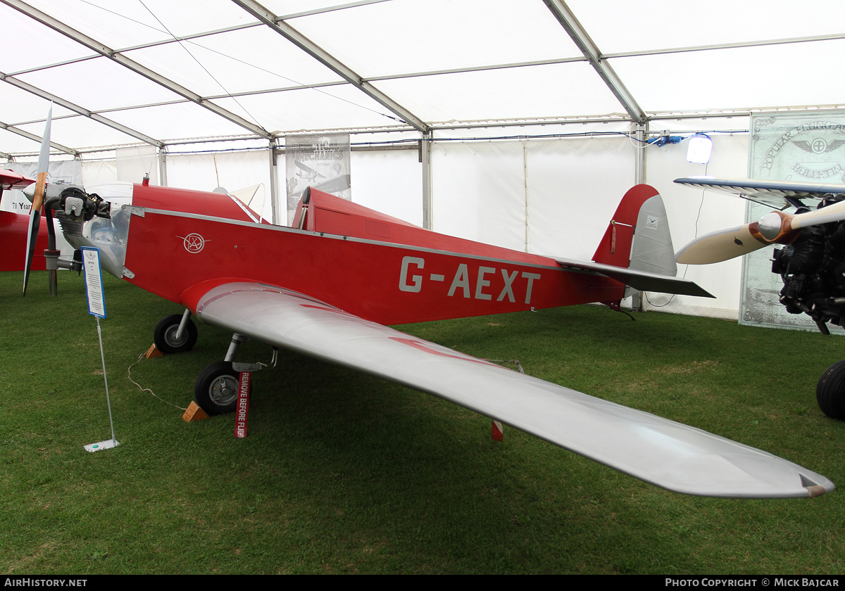 Aircraft Photo of G-AEXT | Dart Kitten II | AirHistory.net #26053