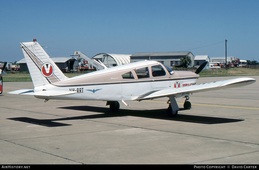 Aircraft Photo of VH-RRT | Piper PA-28R-180 Cherokee Arrow | Versatile Farm Machinery | Southern Cross Air Services | AirHistory.net #26063