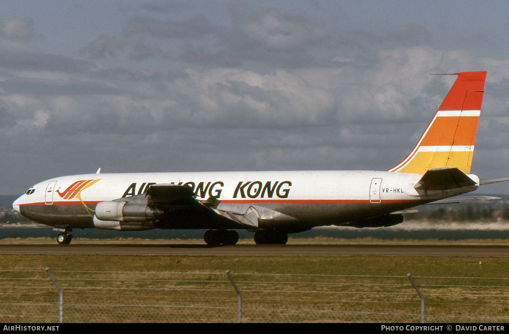 Aircraft Photo of VR-HKL | Boeing 707-321C | Air Hong Kong | AirHistory.net #26064