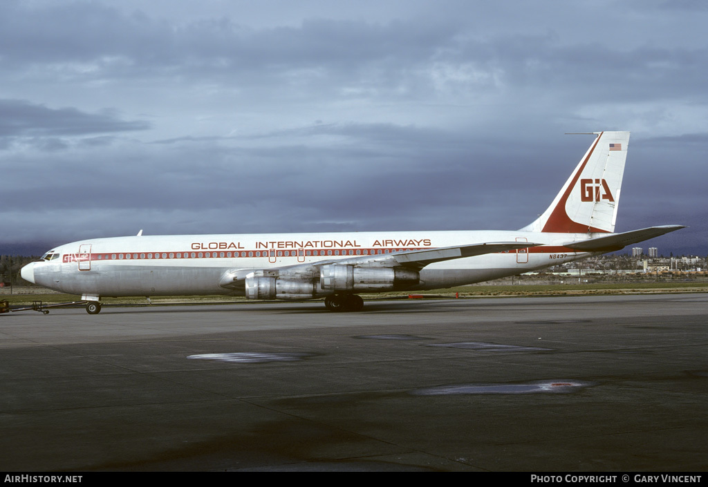 Aircraft Photo of N8437 | Boeing 707-323B | Global International Airways - GIA | AirHistory.net #26071