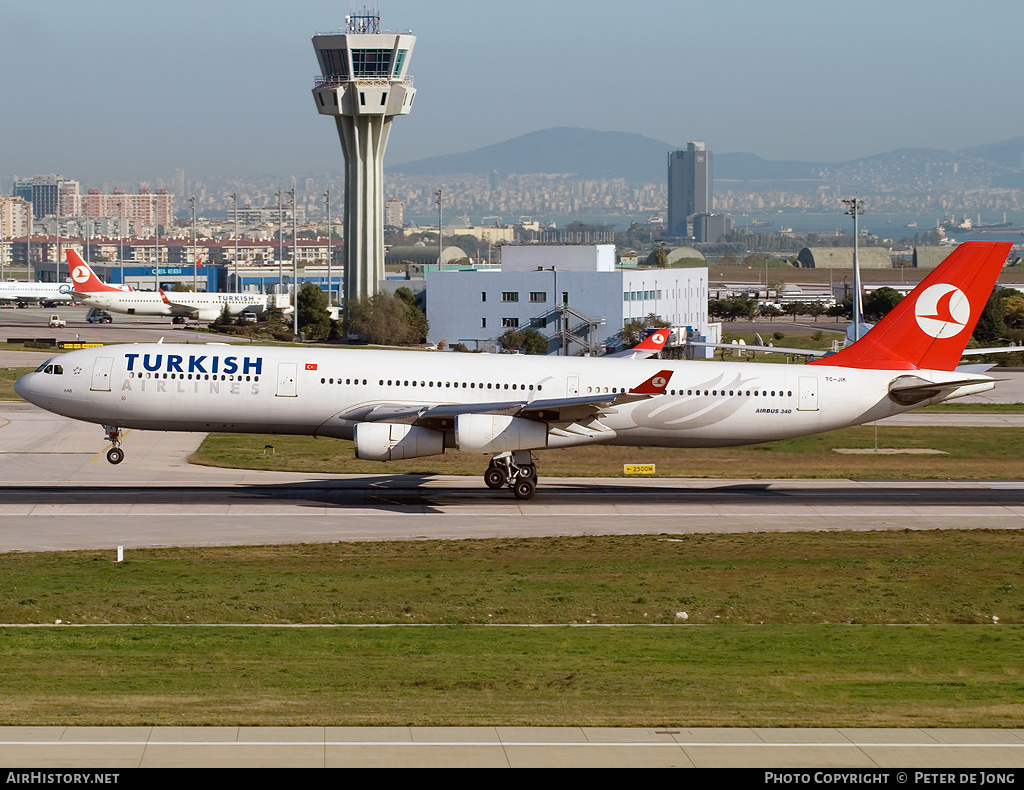Aircraft Photo of TC-JIK | Airbus A340-313 | Turkish Airlines | AirHistory.net #26079