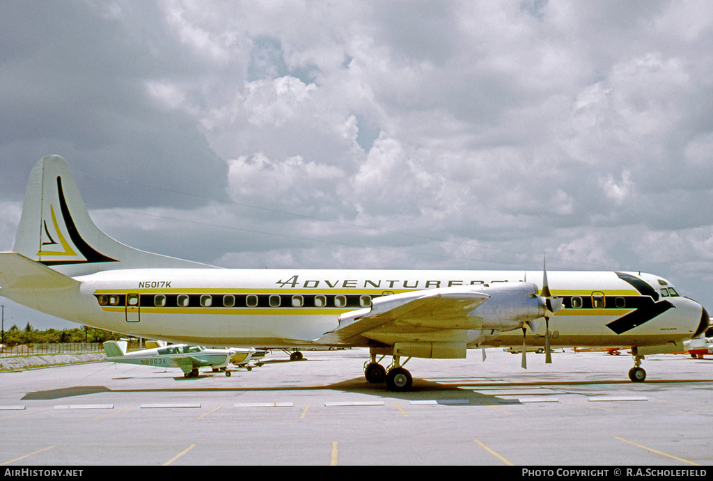 Aircraft Photo of N5017K | Lockheed L-188A Electra | Adventurers Travel Club | AirHistory.net #26085