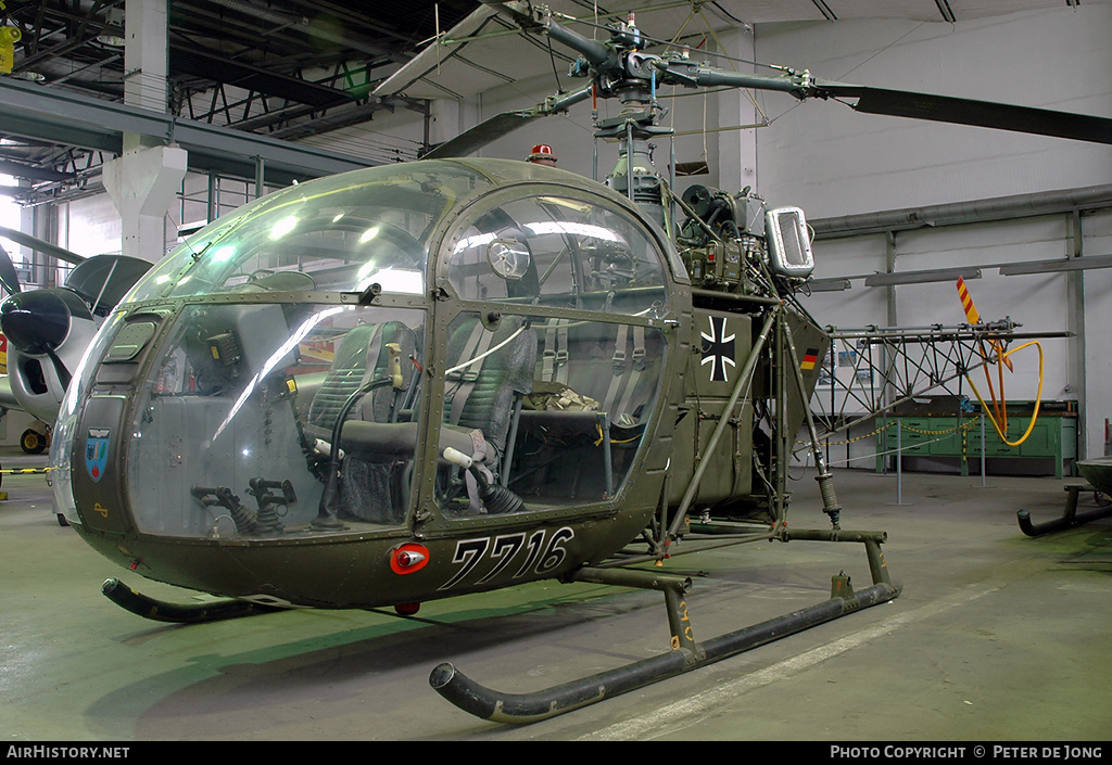 Aircraft Photo of 7716 | Sud SE-3130 Alouette II | Germany - Army | AirHistory.net #26112