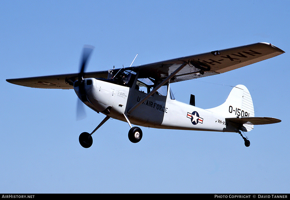 Aircraft Photo of VH-XVN / 0-15081 | Cessna O-1A Bird Dog | USA - Air Force | AirHistory.net #26117