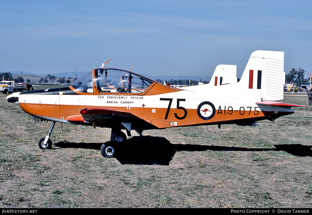 Aircraft Photo of A19-075 | New Zealand CT-4A Airtrainer | Australia - Air Force | AirHistory.net #26122
