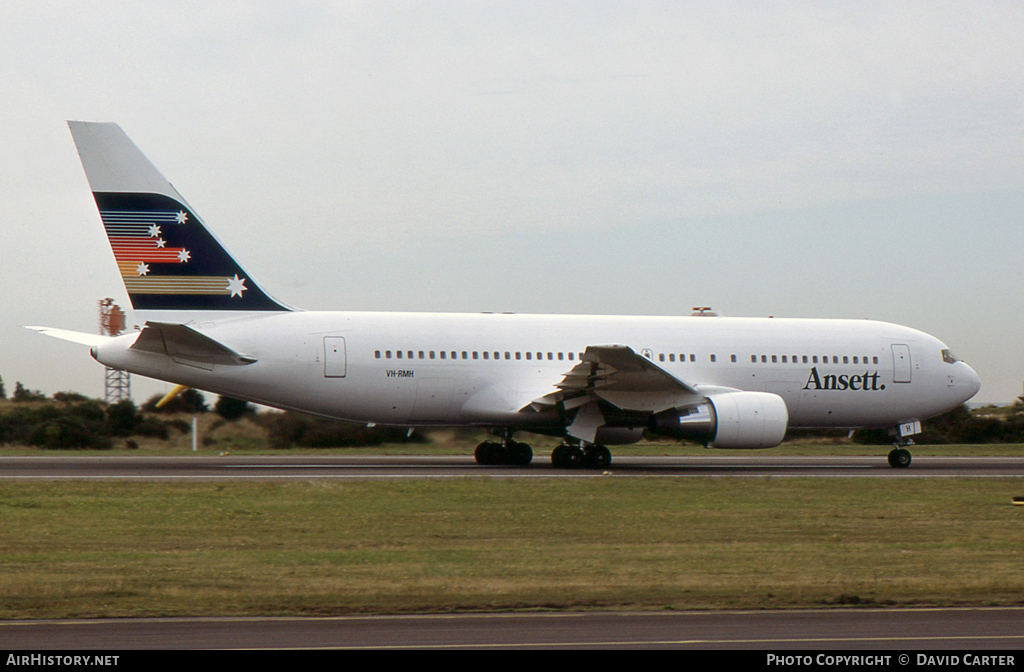 Aircraft Photo of VH-RMH | Boeing 767-277 | Ansett | AirHistory.net #26130