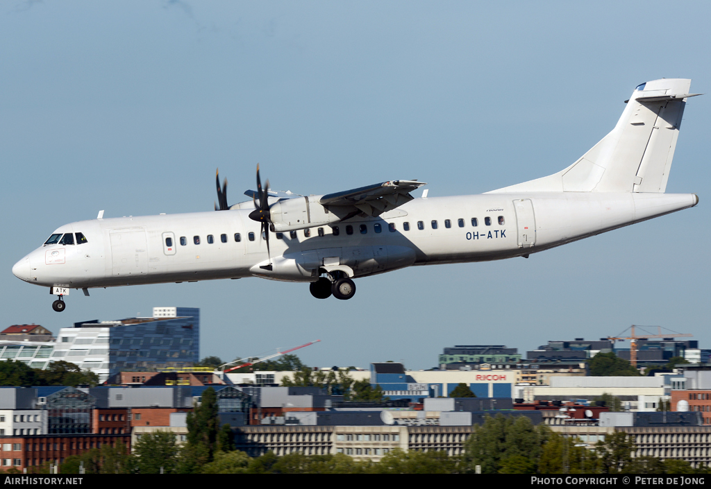 Aircraft Photo of OH-ATK | ATR ATR-72-500 (ATR-72-212A) | AirHistory.net #26137