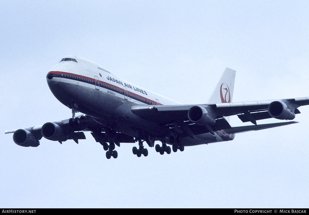Aircraft Photo of JA8140 | Boeing 747-246B | Japan Air Lines - JAL | AirHistory.net #26138