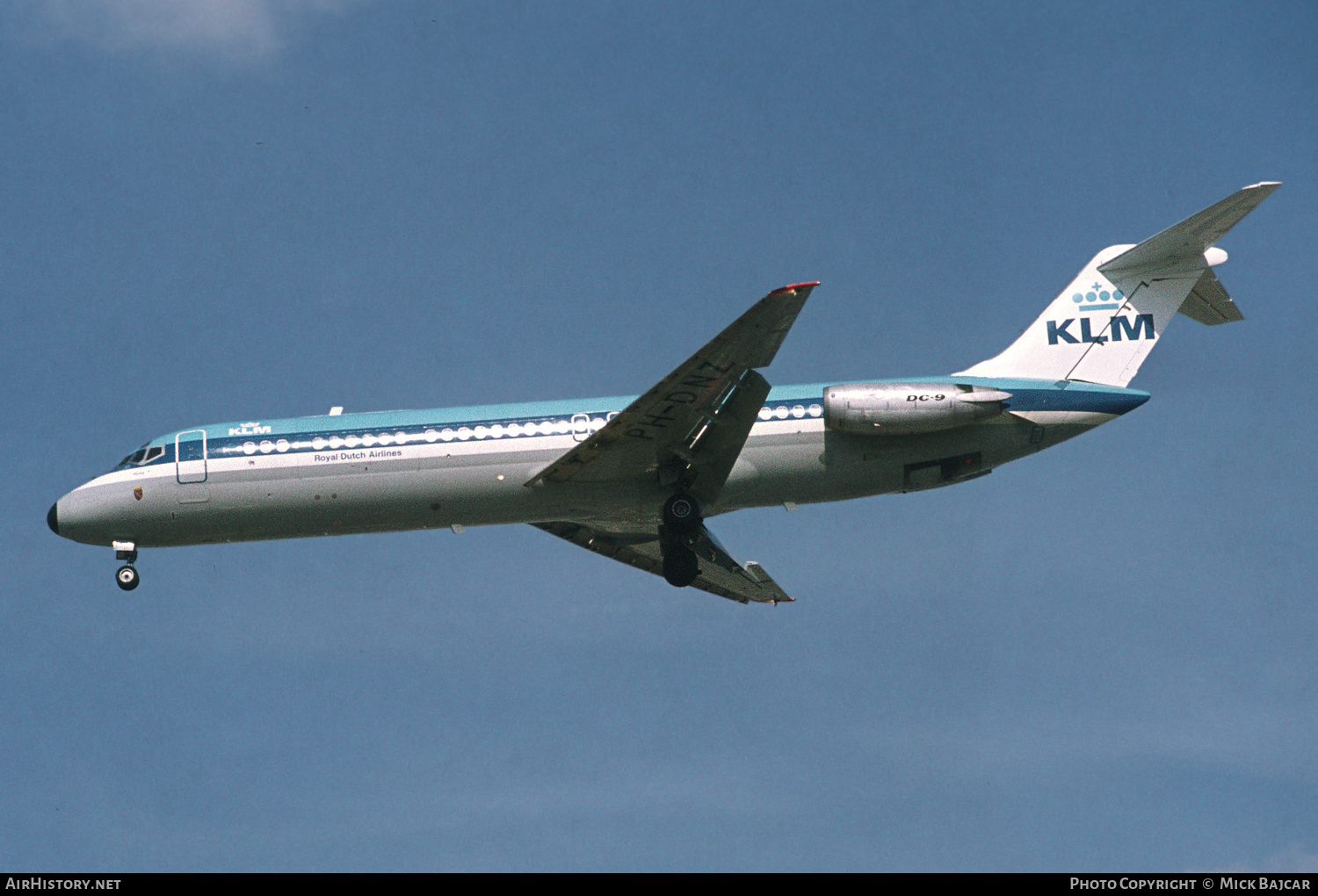 Aircraft Photo of PH-DNZ | McDonnell Douglas DC-9-33RC | KLM - Royal Dutch Airlines | AirHistory.net #26149