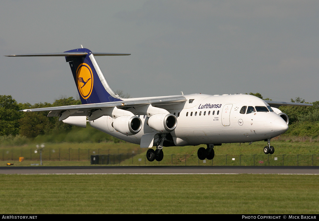 Aircraft Photo of D-AVRN | British Aerospace Avro 146-RJ85 | Lufthansa | AirHistory.net #26156