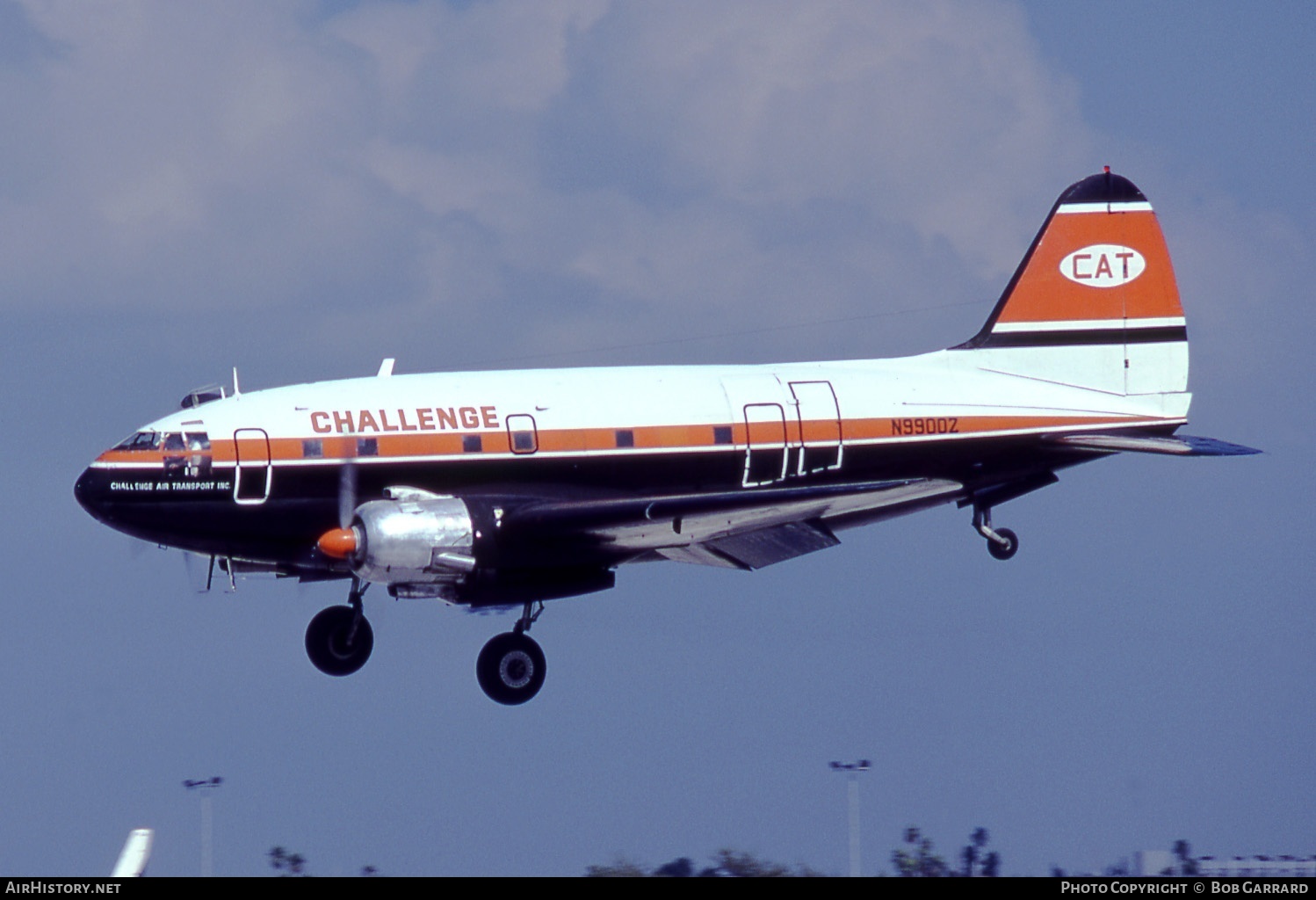 Aircraft Photo of N9900Z | Curtiss C-46A Commando | Challenge Air Transport - CAT | AirHistory.net #26187