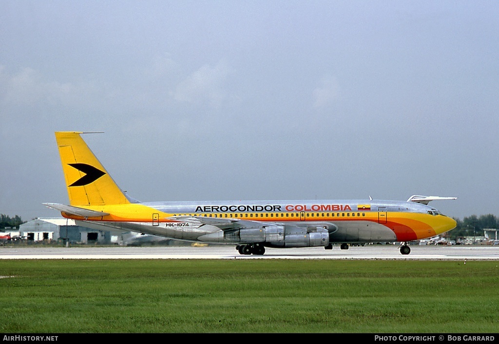 Aircraft Photo of HK-1974 | Boeing 720-023B | Aerocóndor | AirHistory.net #26202