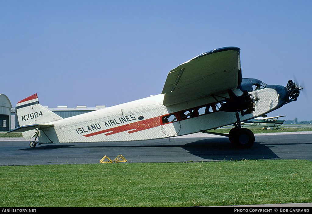Aircraft Photo of N7584 | Ford 4-AT-B Tri-Motor | Island Airlines | AirHistory.net #26214