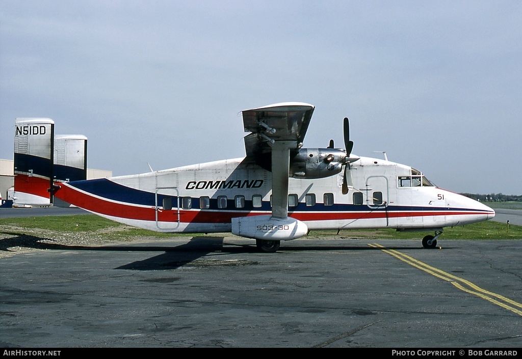 Aircraft Photo of N51DD | Short 330-100 | Command Airways | AirHistory.net #26216