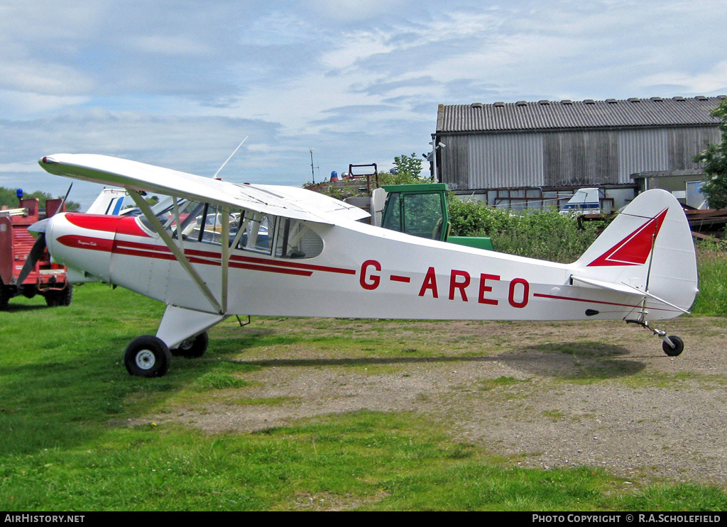 Aircraft Photo of G-AREO | Piper PA-18-150 Super Cub | AirHistory.net #26246