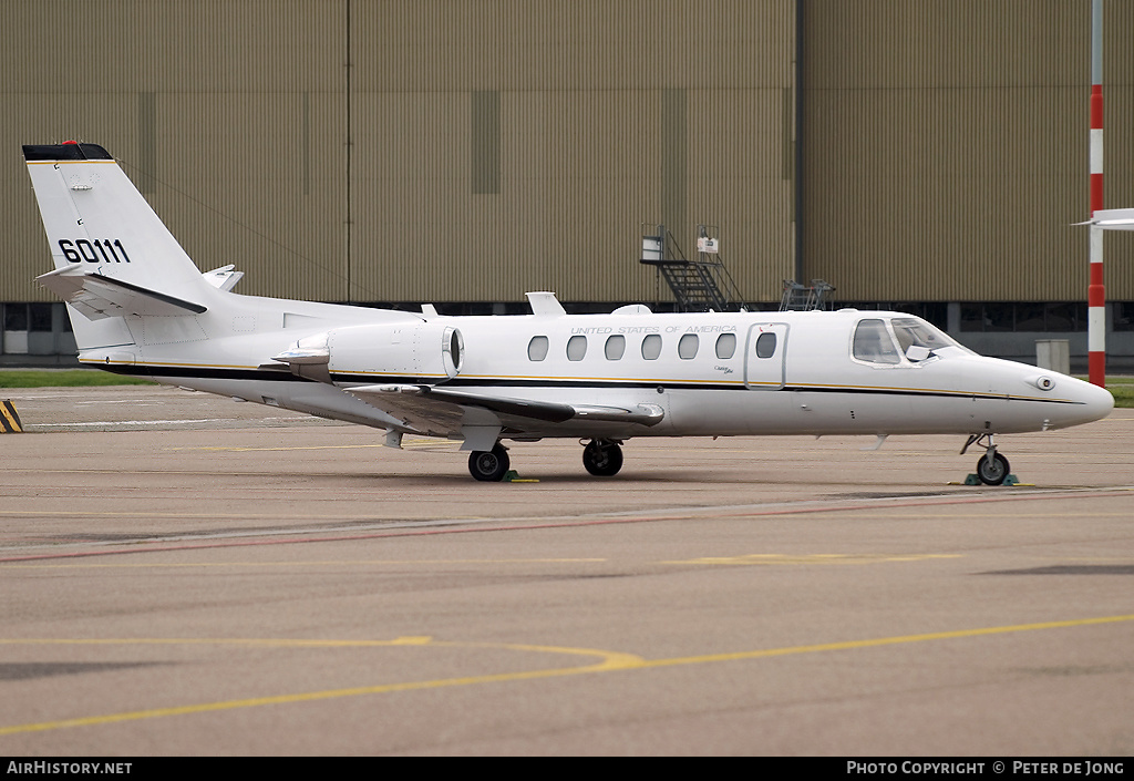 Aircraft Photo of 96-0111 / 60111 | Cessna UC-35A Citation Ultra (560) | USA - Army | AirHistory.net #26259