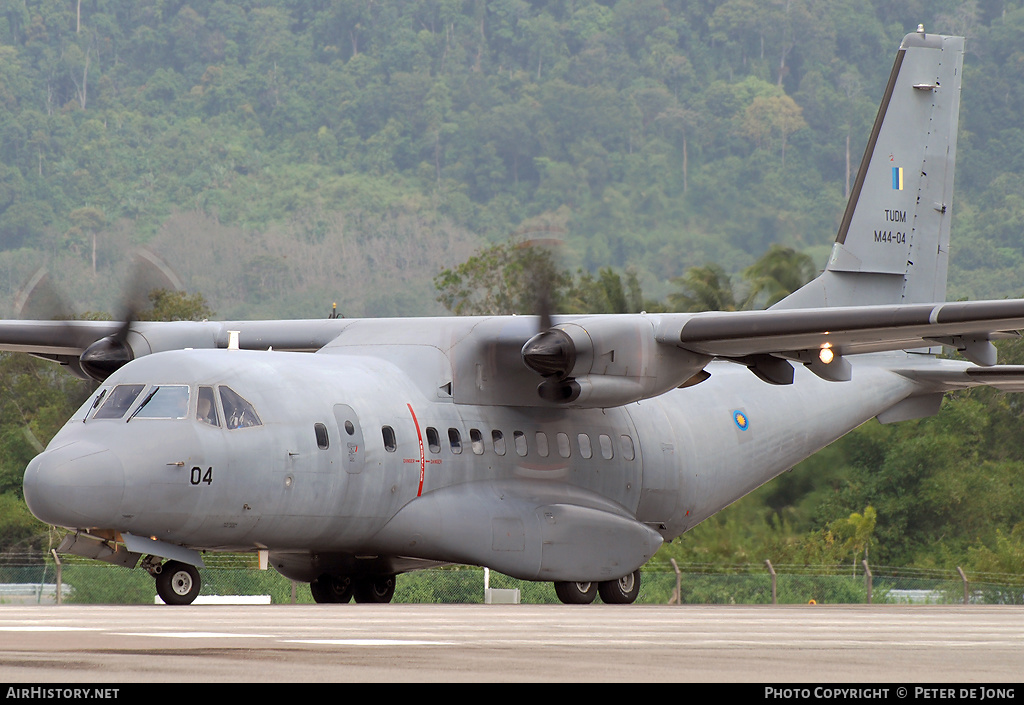 Aircraft Photo of M44-04 | CASA/IPTN CN235M-220 | Malaysia - Air Force | AirHistory.net #26284