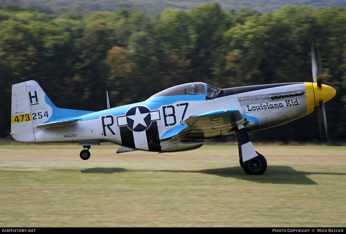 Aircraft Photo of N6328T / 473254 | North American P-51D Mustang | USA - Air Force | AirHistory.net #26293