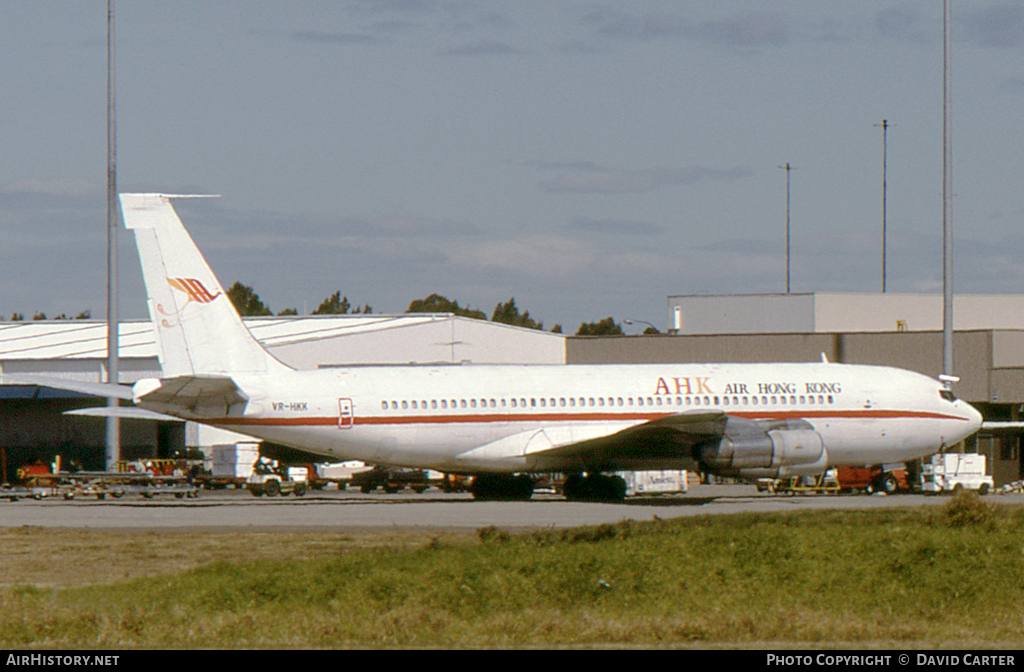 Aircraft Photo of VR-HKK | Boeing 707-336C | Air Hong Kong | AirHistory.net #26300