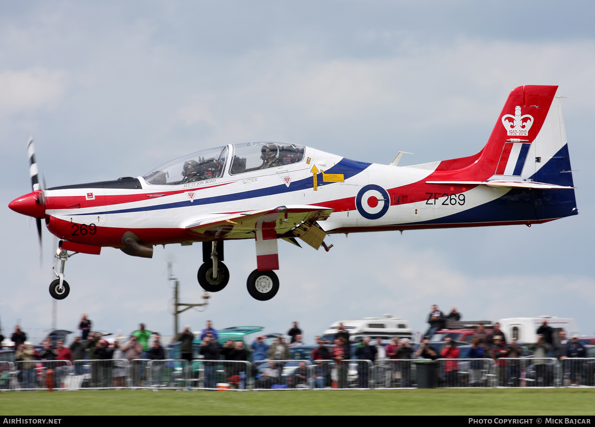 Aircraft Photo of ZF269 | Short S-312 Tucano T1 | UK - Air Force | AirHistory.net #26308