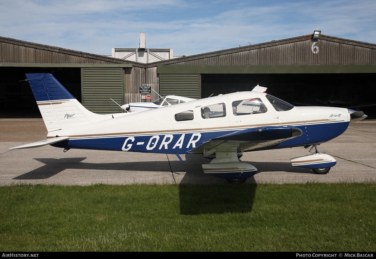 Aircraft Photo of G-ORAR | Piper PA-28-181 Archer III | AirHistory.net #26312