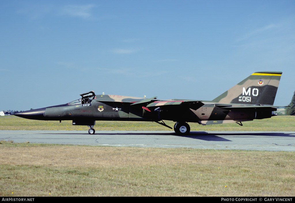 Aircraft Photo of 66-0051 / AF66-051 | General Dynamics F-111A Aardvark | USA - Air Force | AirHistory.net #26320