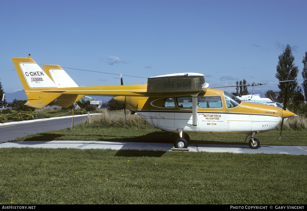Aircraft Photo of C-GKEK | Cessna T337C Turbo Super Skymaster | Rotortech Helicopters | AirHistory.net #26322