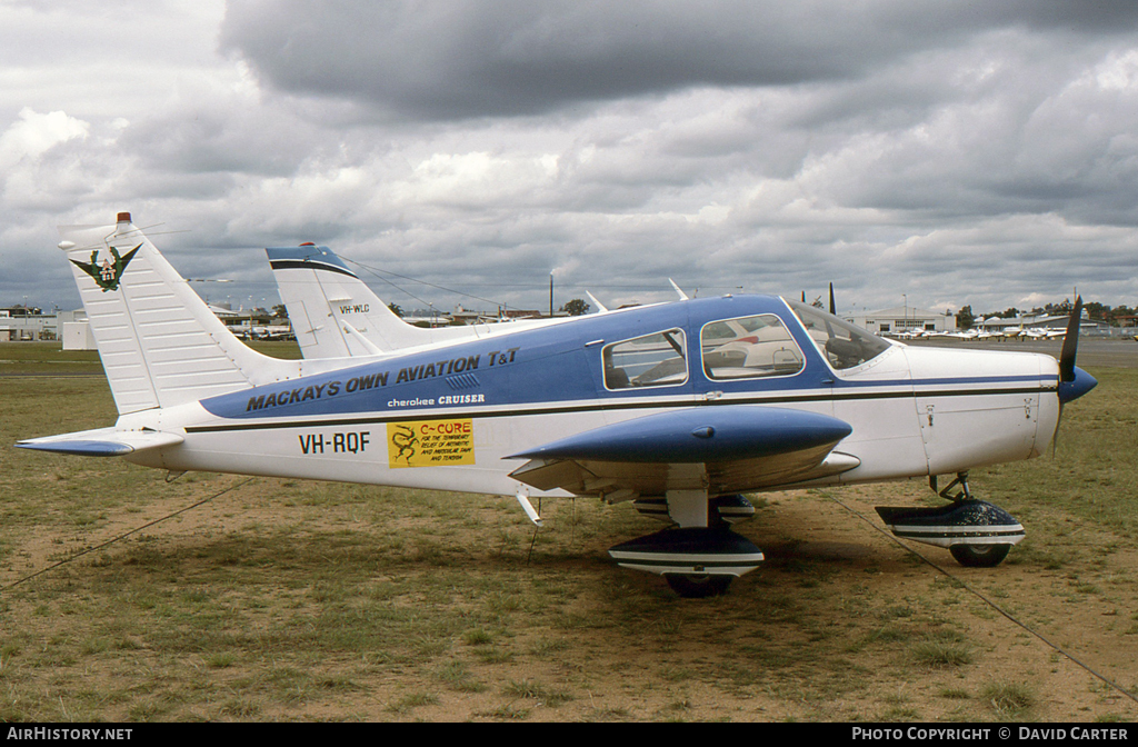 Aircraft Photo of VH-RQF | Piper PA-28-140 Cherokee Cruiser | Aviation T&T | AirHistory.net #26336