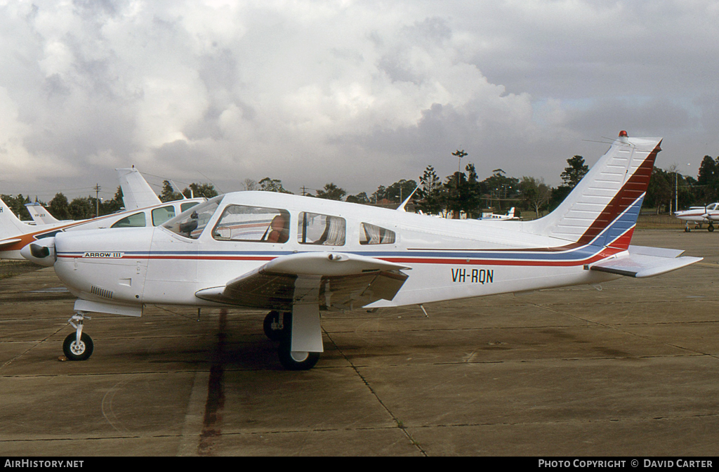 Aircraft Photo of VH-RQN | Piper PA-28R-201 Arrow III | AirHistory.net #26340