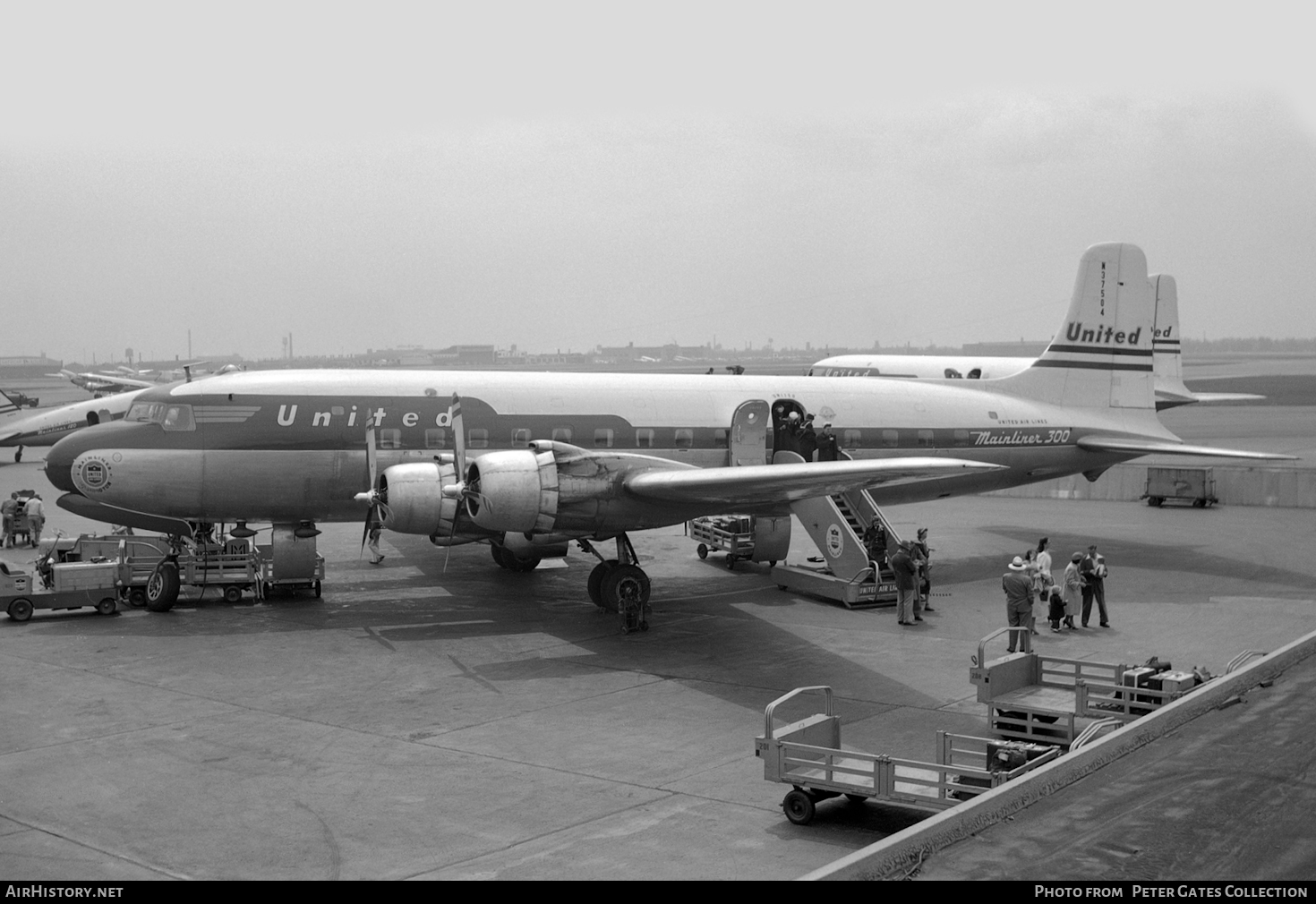 Aircraft Photo of N37504 | Douglas DC-6 | United Air Lines | AirHistory.net #26353