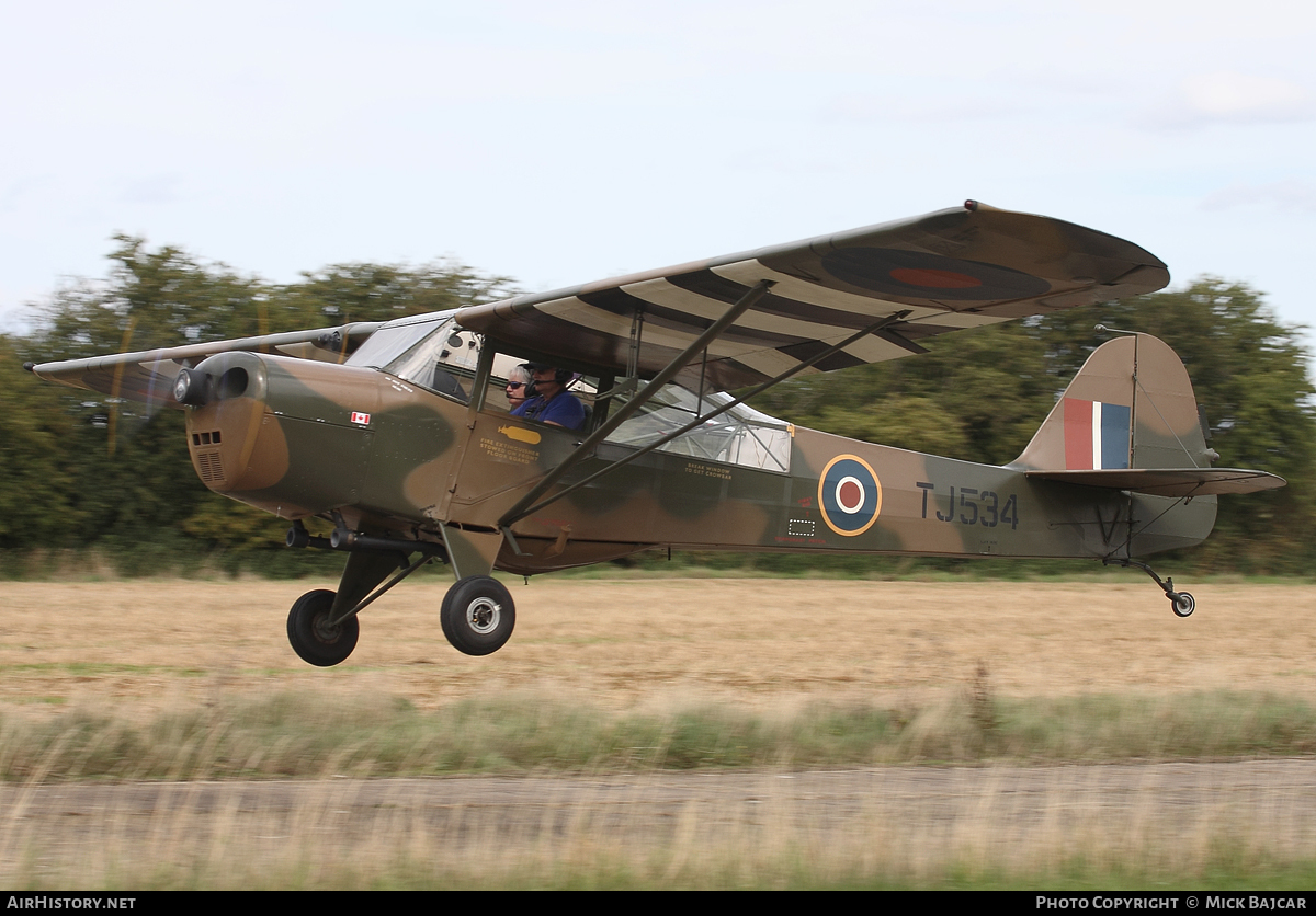Aircraft Photo of G-AKSY / TJ534 | Auster 5 | UK - Army | AirHistory.net #26356