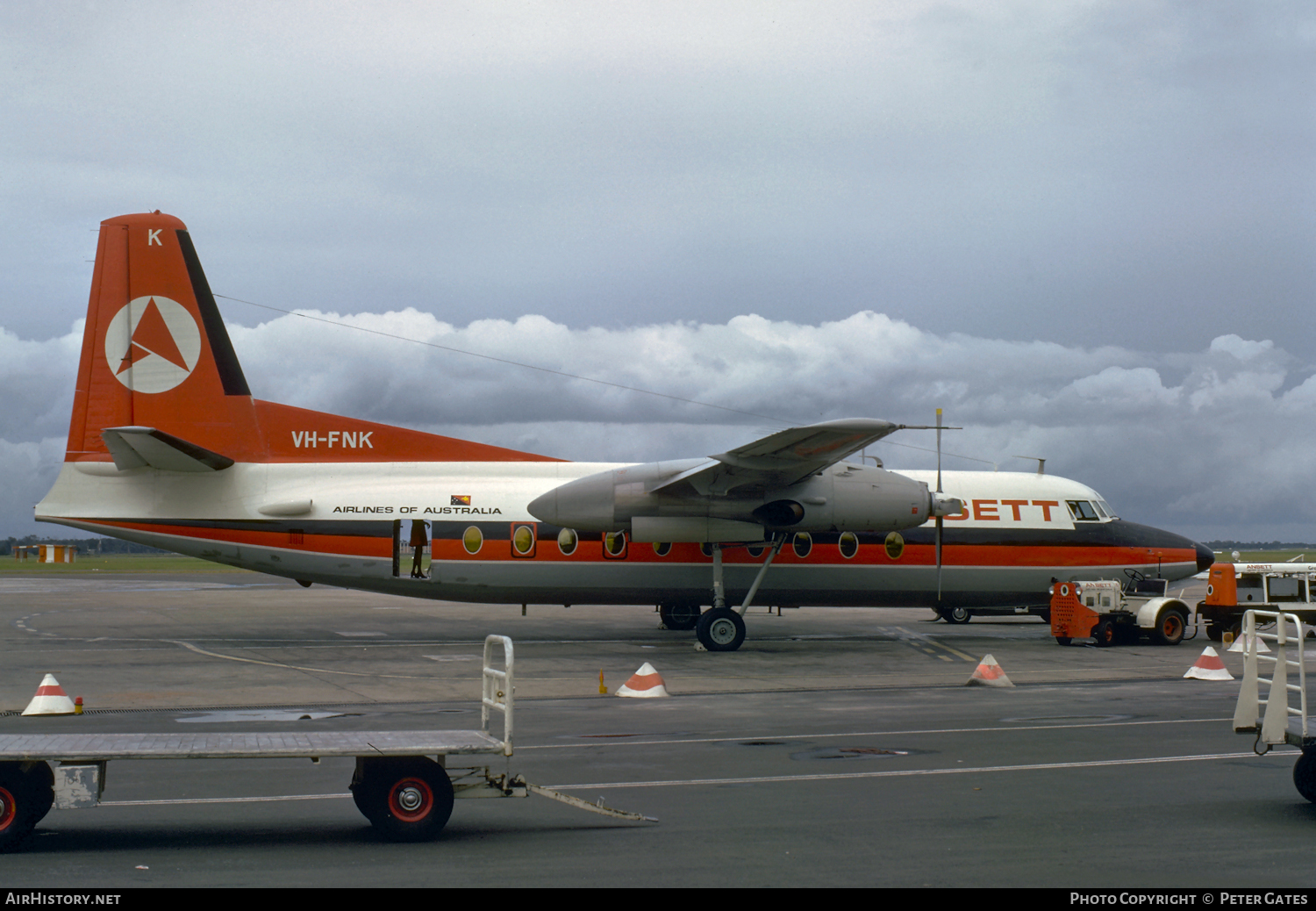 Aircraft Photo of VH-FNK | Fokker F27-200 Friendship | Ansett Airlines of Australia | AirHistory.net #26362