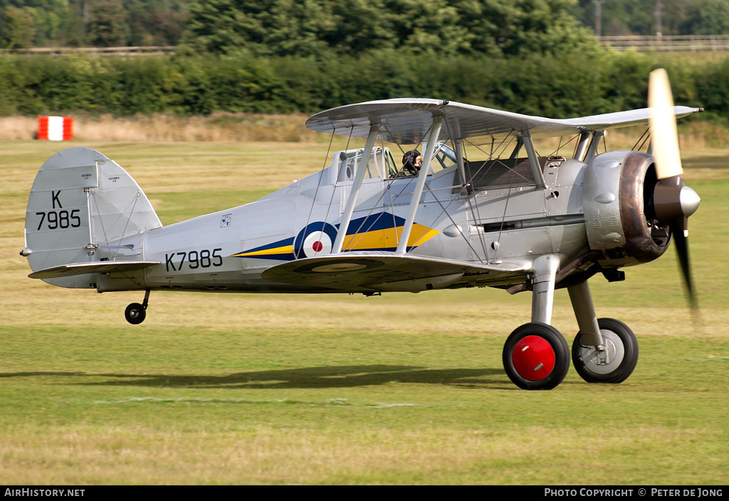 Aircraft Photo of G-AMRK / K7985 | Gloster Gladiator Mk1 | UK - Air Force | AirHistory.net #26367