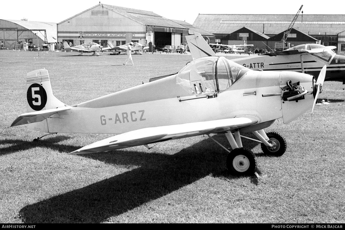 Aircraft Photo of G-ARCZ | Druine D-31 Turbulent | AirHistory.net #26370