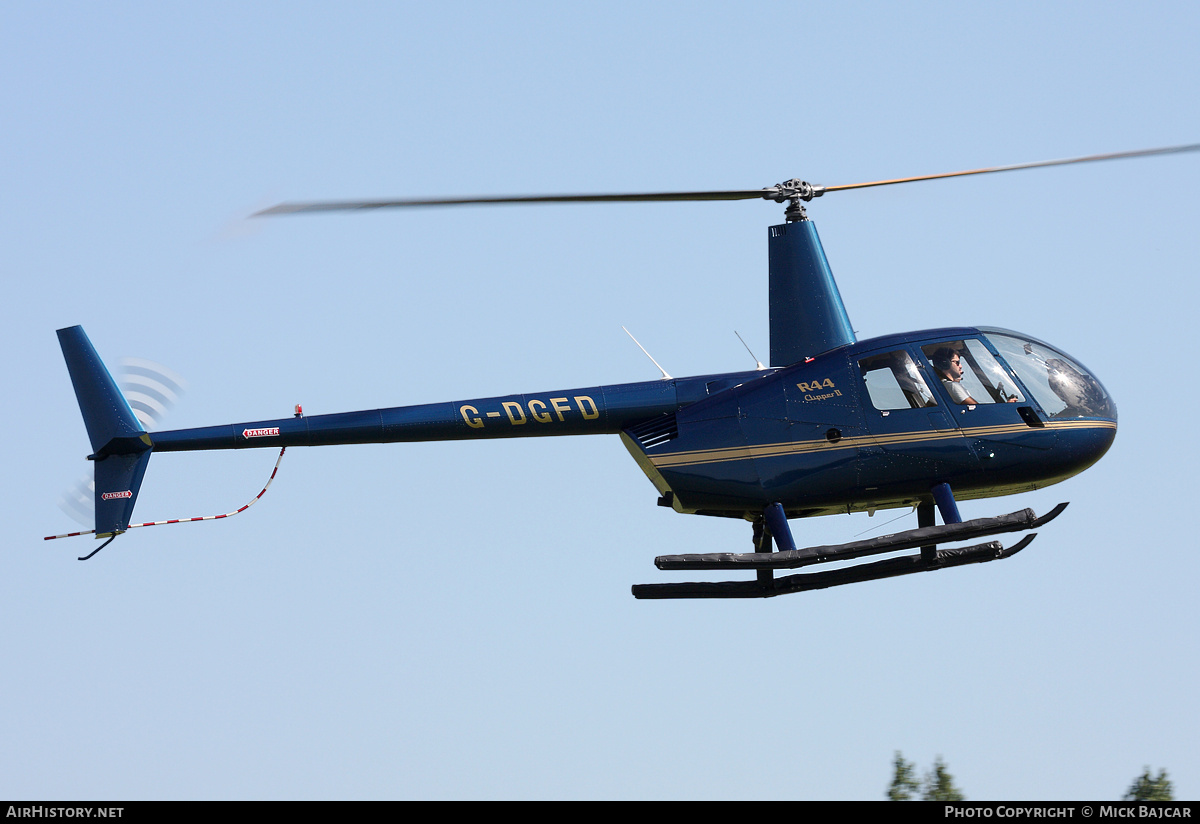 Aircraft Photo of G-DGFD | Robinson R-44 Clipper II | AirHistory.net #26373